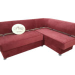 Кухонный уголок со спальным местомВероника 1 в ткани velvet