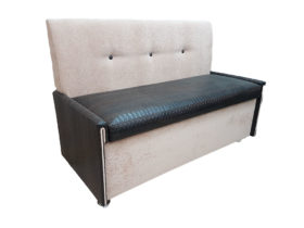 Кухонный диван «Вероника-3» в ткани и экокоже iguana