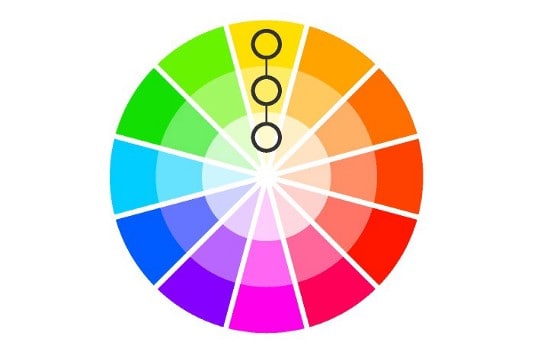 Цветовая схема монохром