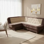 Кухонный уголок со спальным местом «Лаура» velvet lux