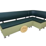 Кухонный уголок с ящиком «Вероника-2» 100×190 экокожа domus
